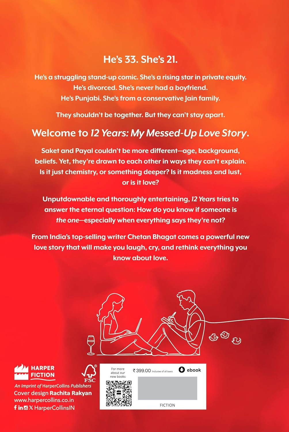 Title : 12 Years, Novel, Author : Chetan Bhagat, Publisher : Prakasha Books