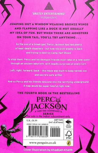 PERCY JACKSON and the battle of the laby rinth