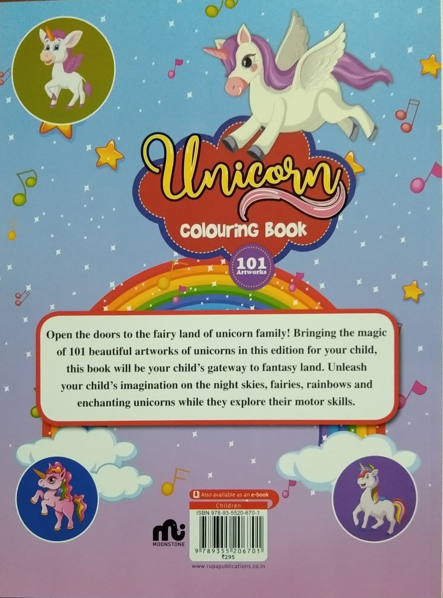 Unicorn Colouring Book