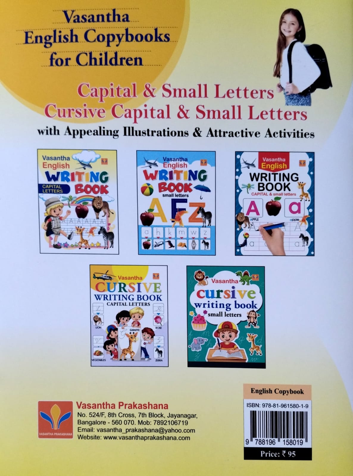 Writing Book - Capital Letters