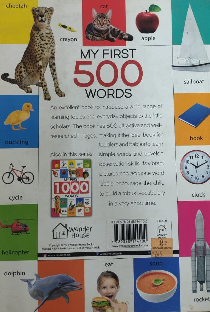 MY FIRST 500 WORD'S