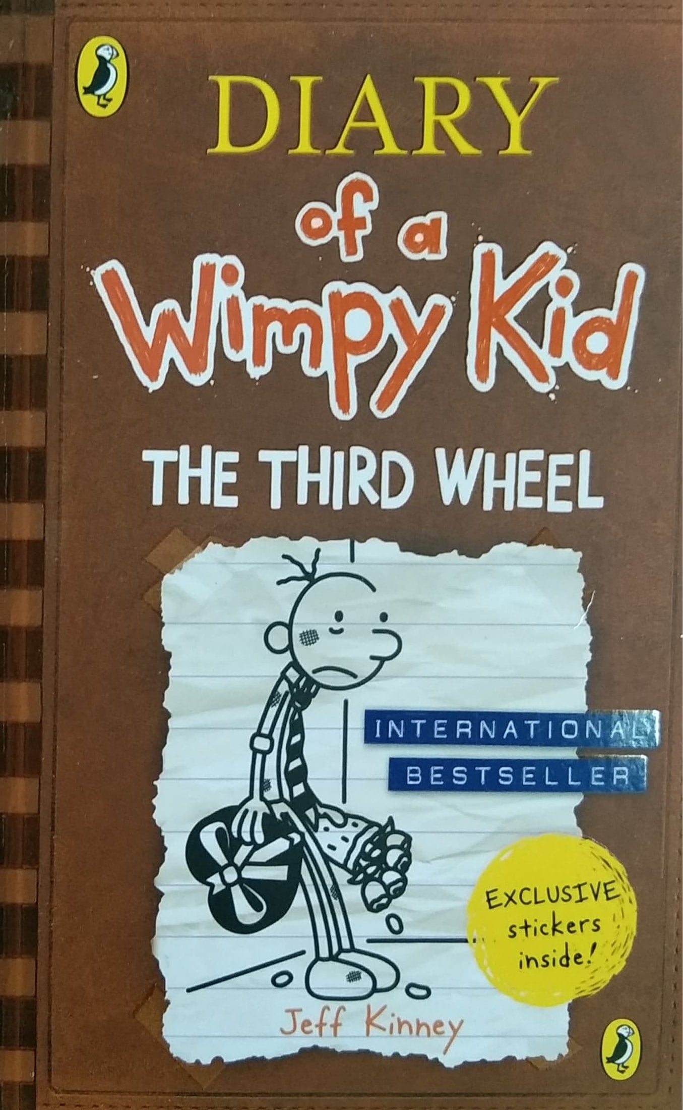 DIARY OF A WIMPY KID - THE THIRD WHEEL