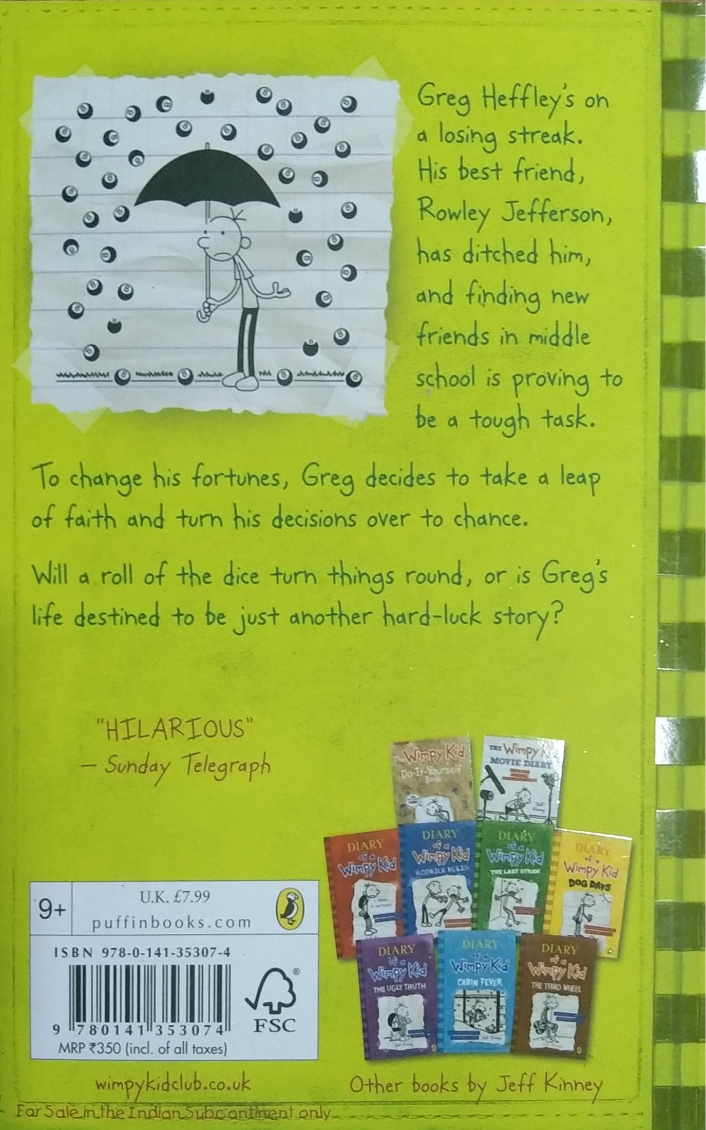 DIARY of a Wimpy Kid HARD LUCK