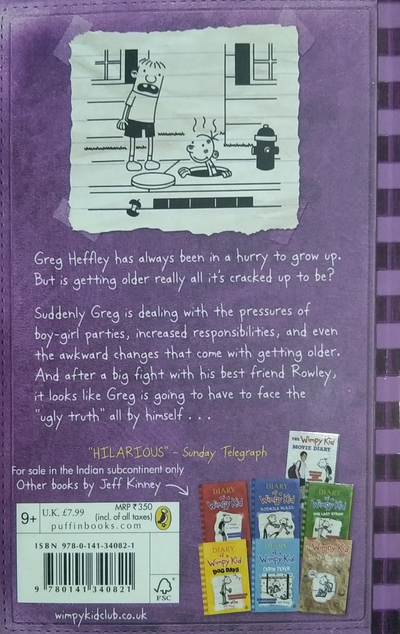 DIARY of a Wimpy Kid THE UGLY TRUTH