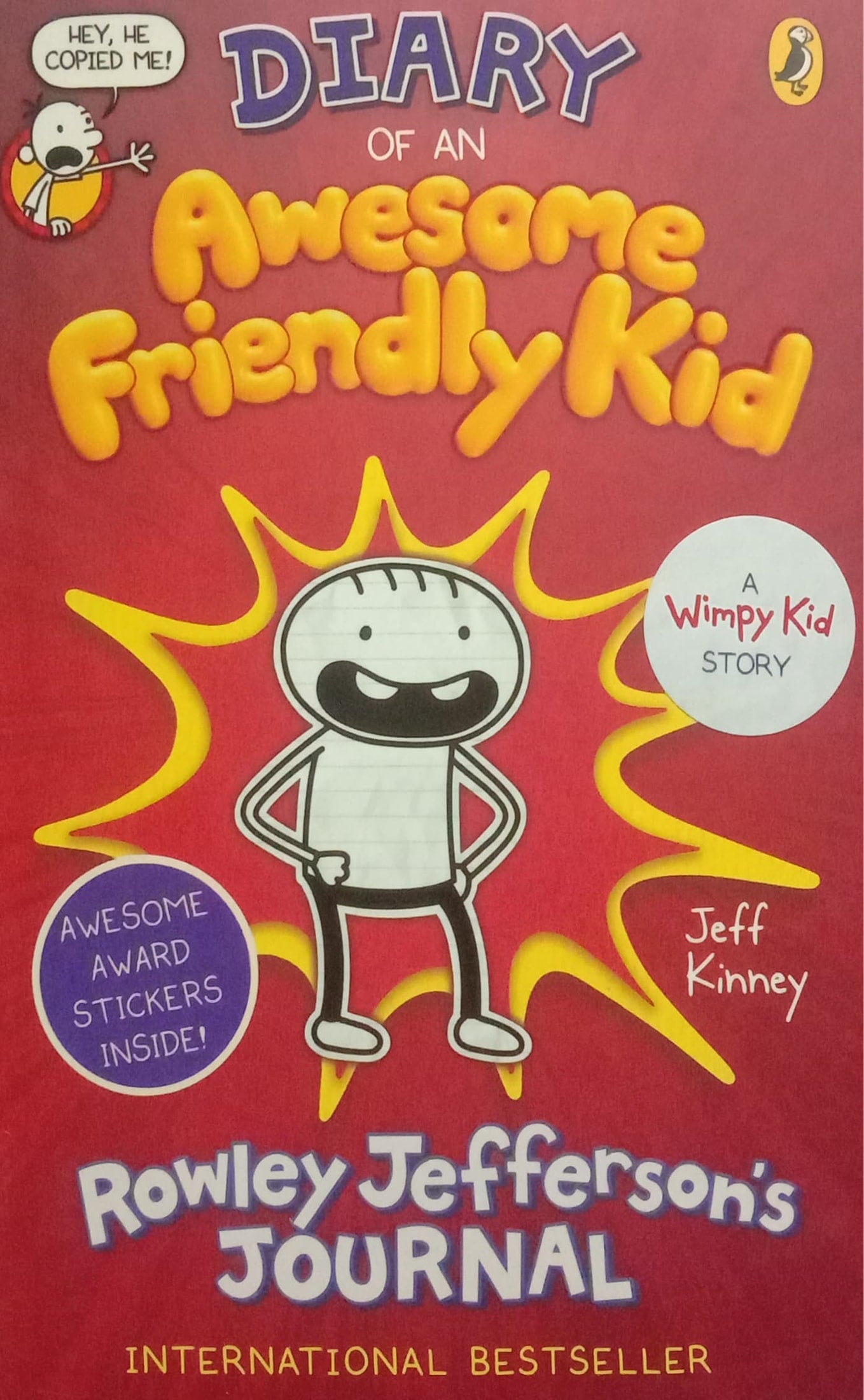 DIARY OF AN AWESOME FRIENDLY KID