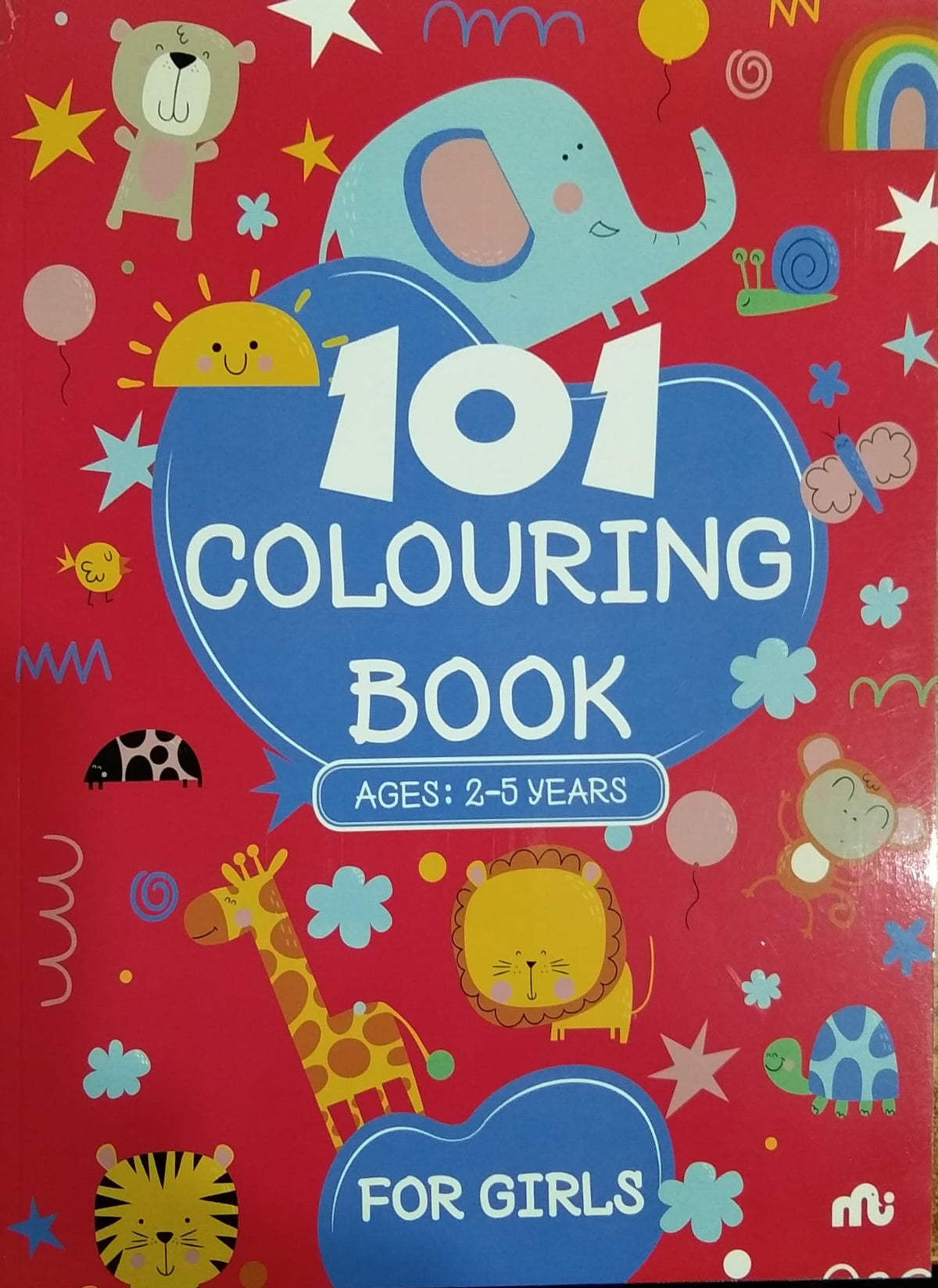 101 Colouring Book for Girls