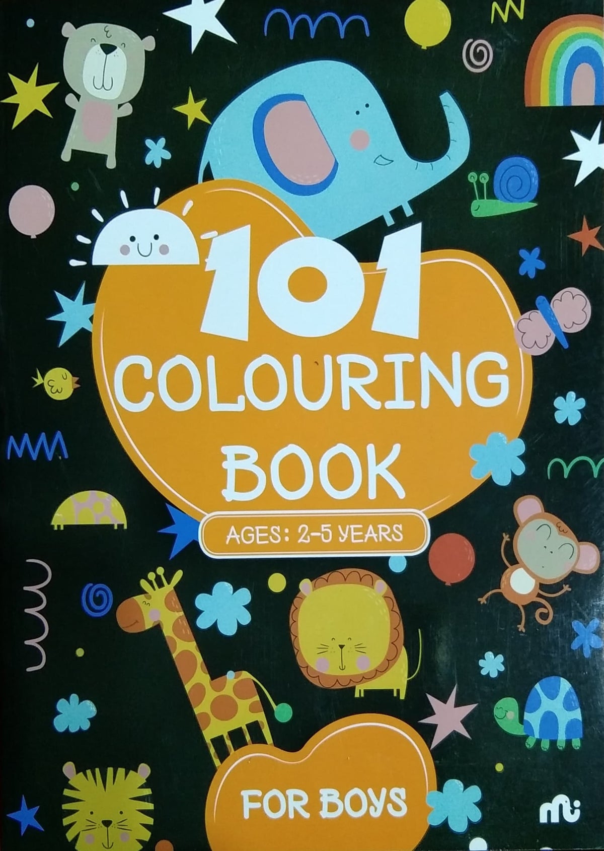 101 Colouring Book for Boys