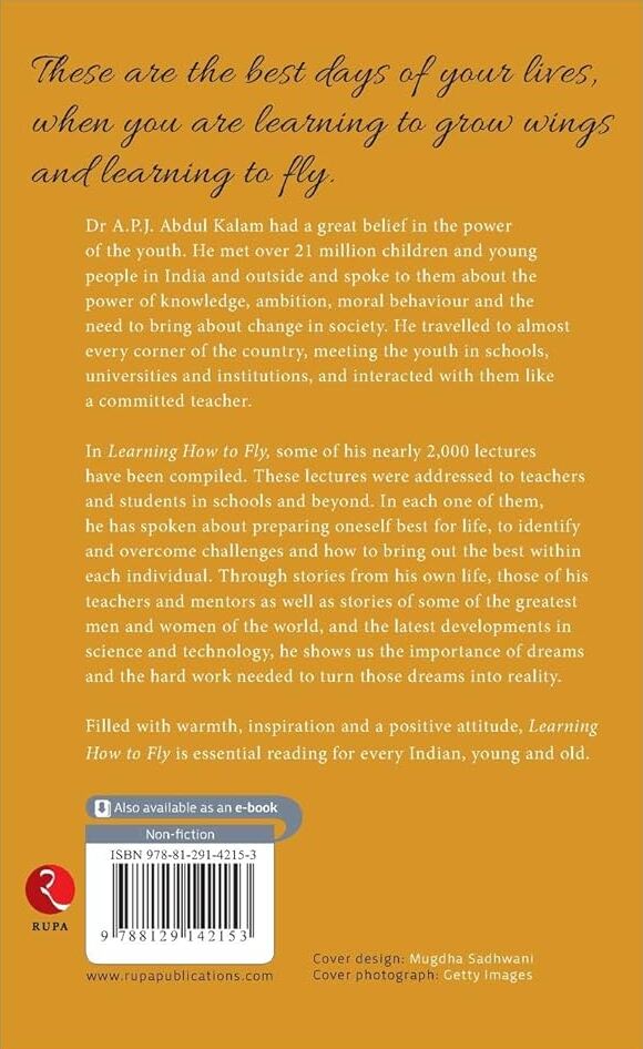 Learning How to Fly: Life Lessons for the Youth