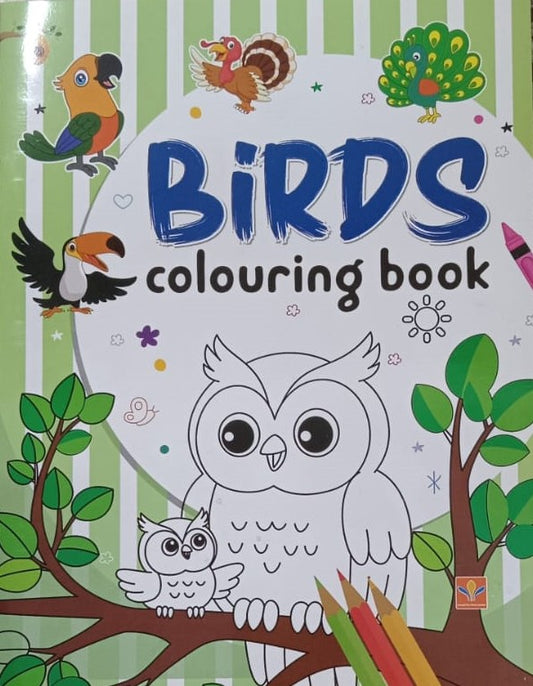 Birds - Colouring Book