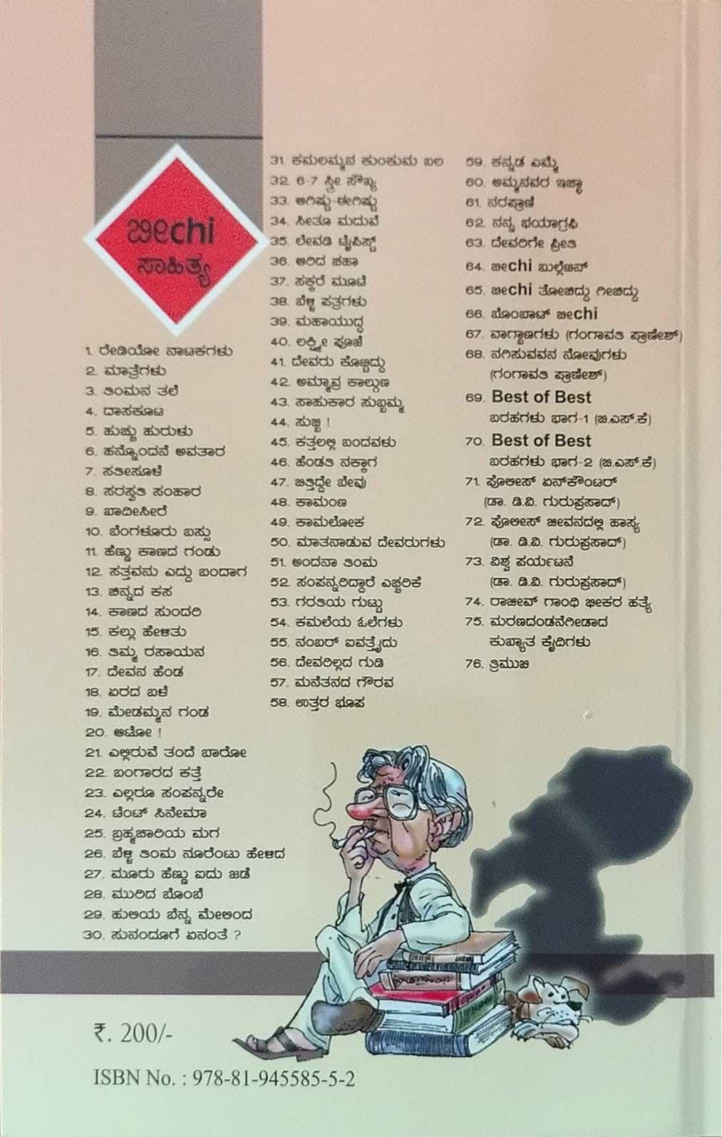 Title : Bitthidde Bevu, Comedy, Author : Beechi, Publisher : Beechi Prakashana.