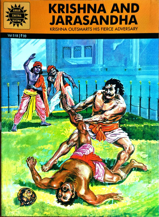Krishna and Jarasandha