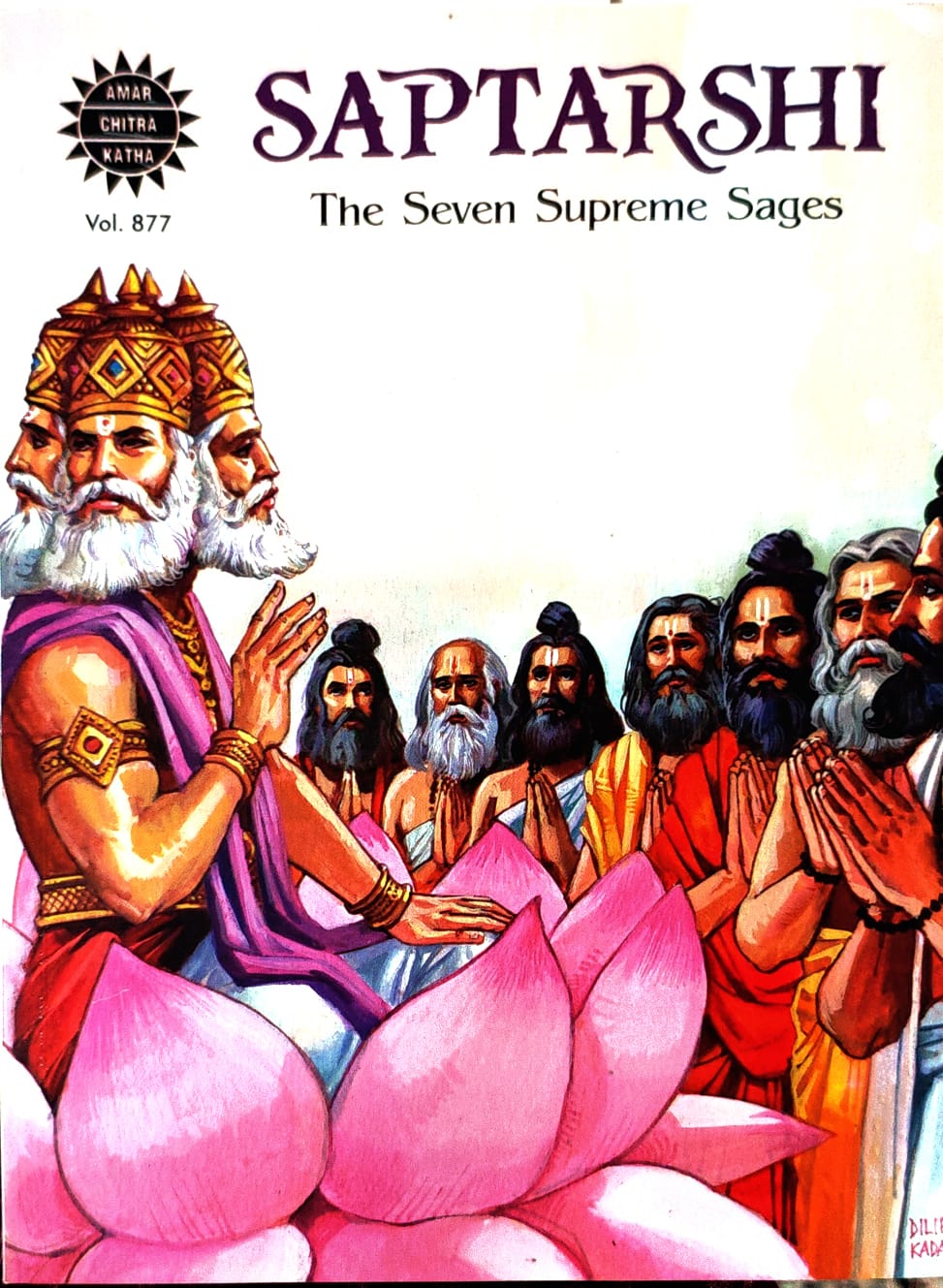 Title : Saptarshi, Epics and Mythology, Author : Amar Chitra Katha, Publisher : Amar Chitra Katha Pvt Ltd.