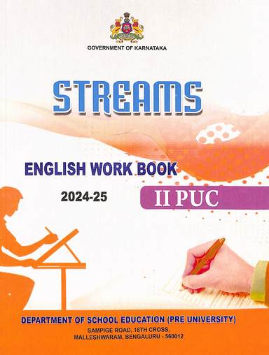 Streams English Work Book 2nd PUC