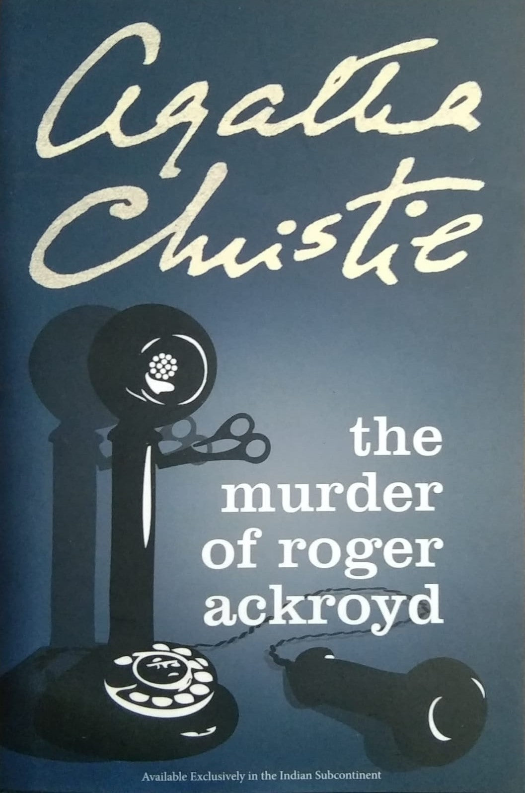 Title : The Murder of Roger Ackroyd, Mystery, Writer : Agathe Christie, Publisher : Prakash Books