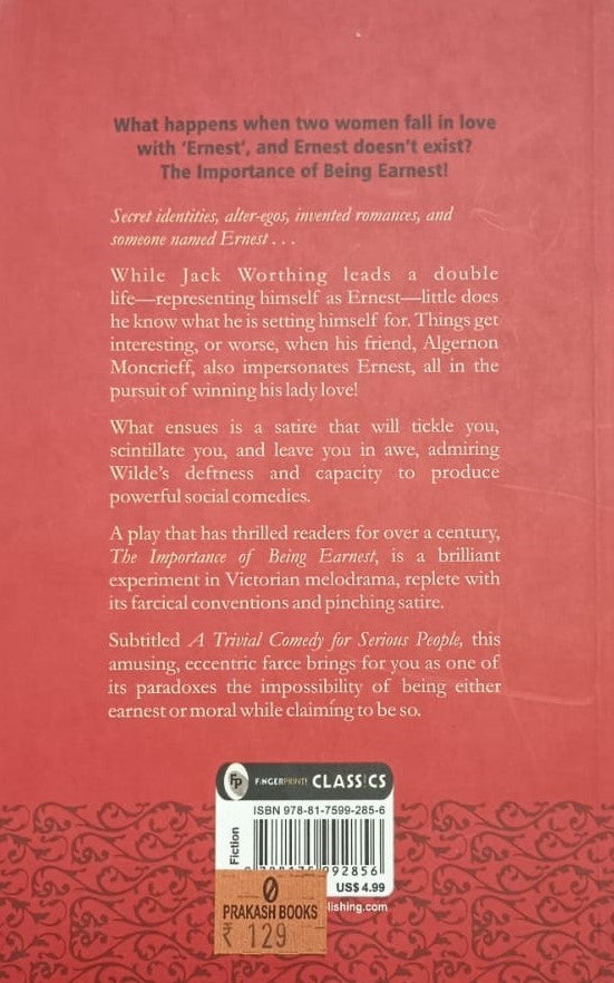Importance Of Being Earnest