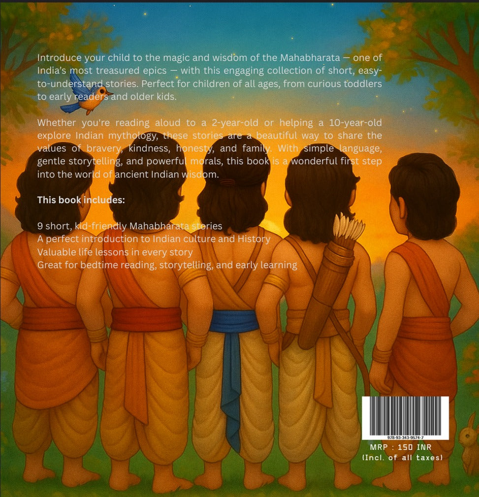 MAHABHARATA TALES FOR YOUNG MINDS - P1