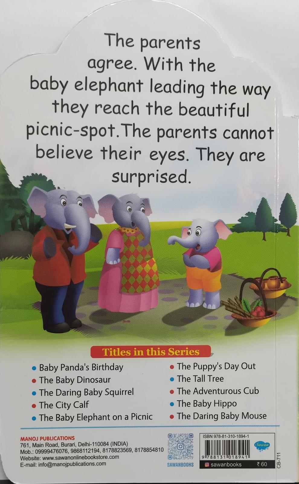 The Baby Elephant On A Picnic