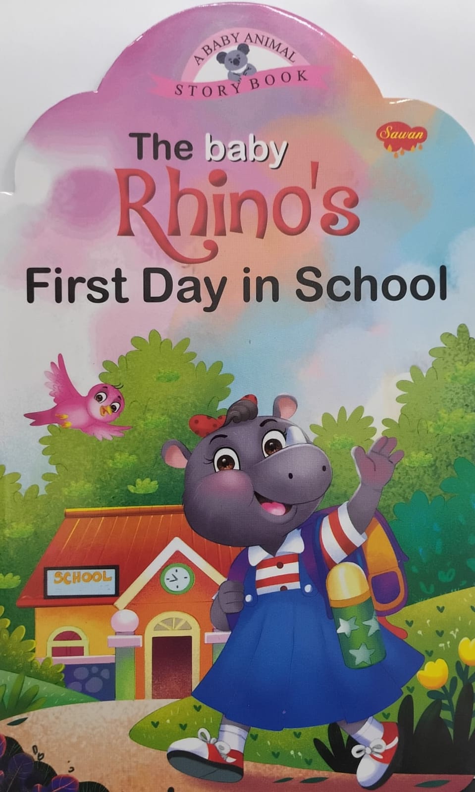 The Baby Rhino's First Day In School
