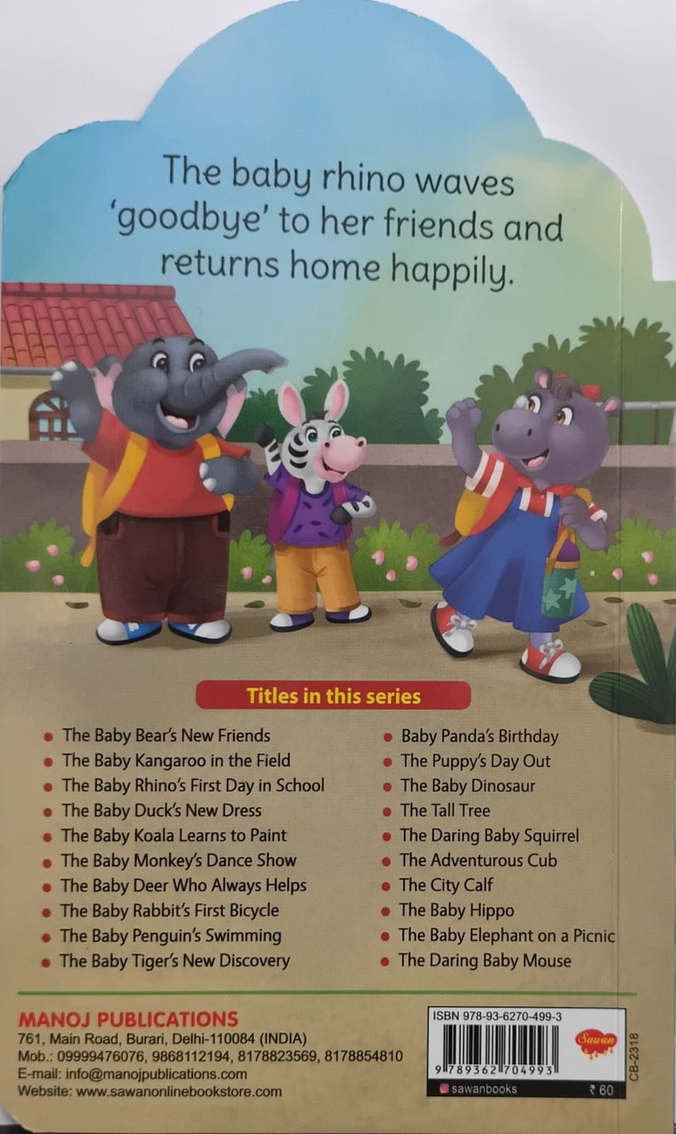 The Baby Rhino's First Day In School