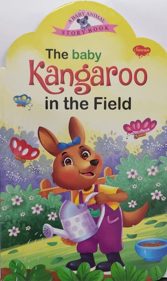 The Baby Kangaroo In The Field