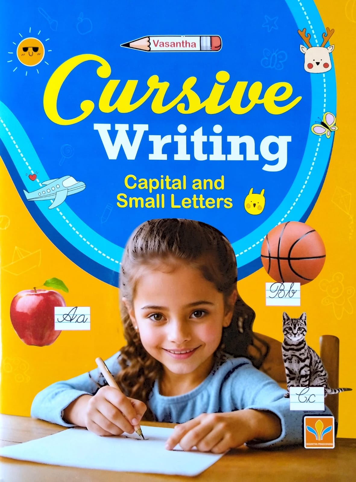 Cursive Writing Book - Capital and Small Letters