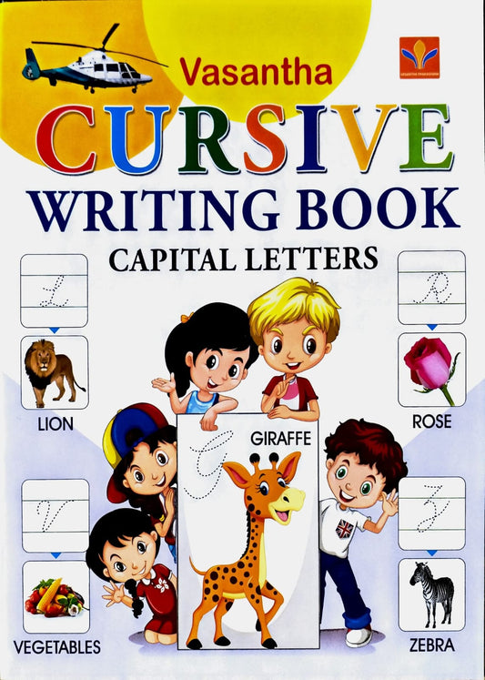 Cursive Writing Book - Capital Letters