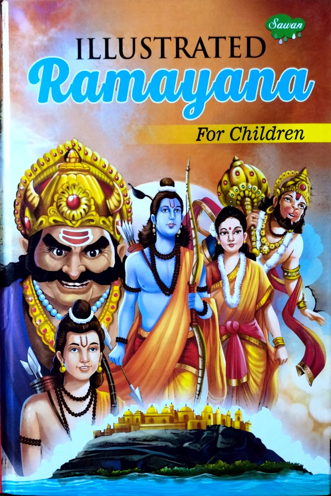 Illustrated Ramayana For Children | Manoj Publications | English Book ...