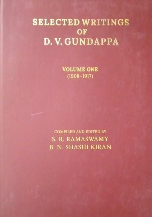 Selected Writings of D. V. Gundappa - 1