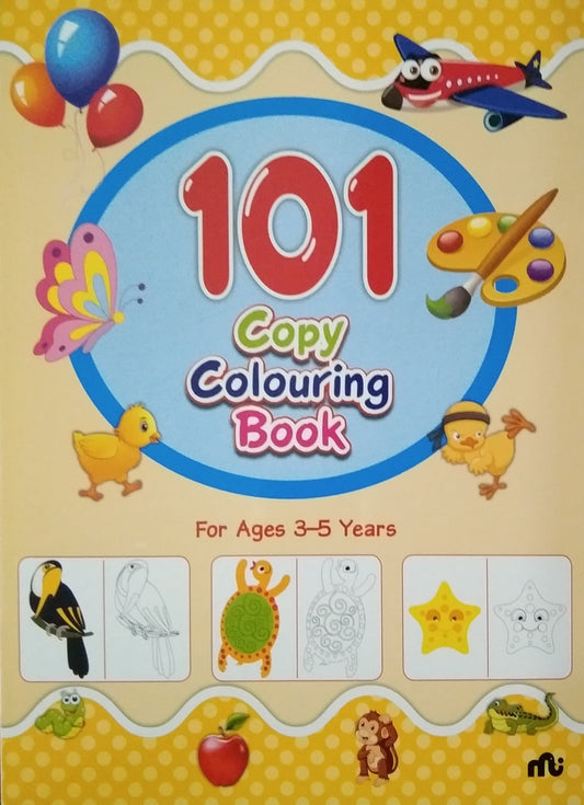 101 Copy Colouring Book