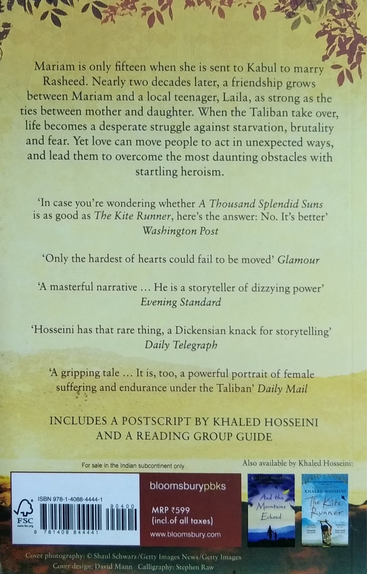 A Thousand Splendid Suns