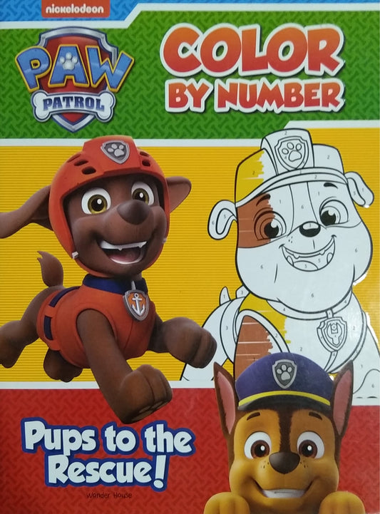 COLOR BY NUMBER - Pups to the Rescue