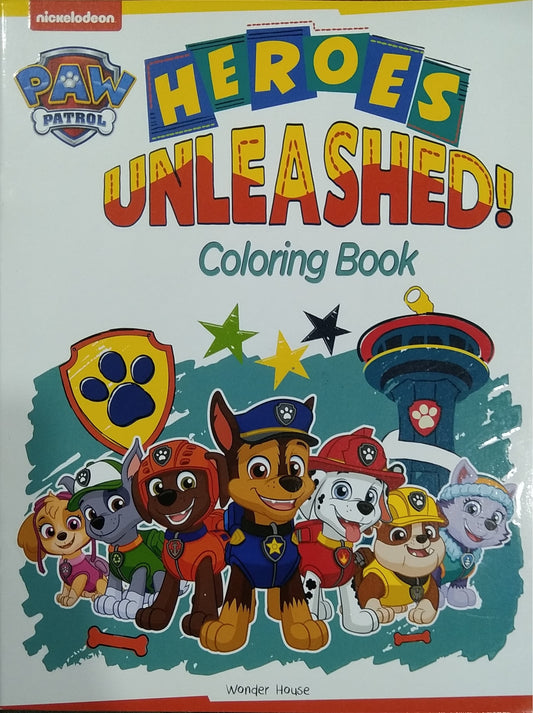 HEROES UNLESHED - Coloring Book