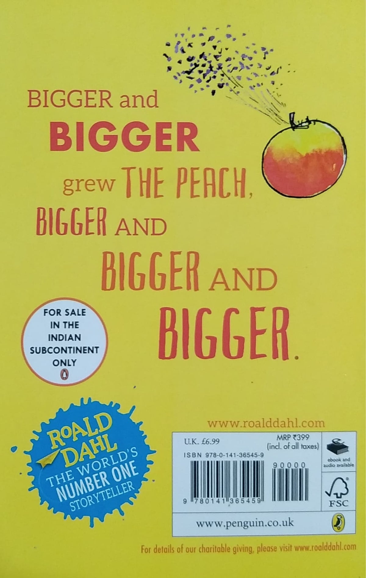 Roald Dahl - James And The Giant Peach