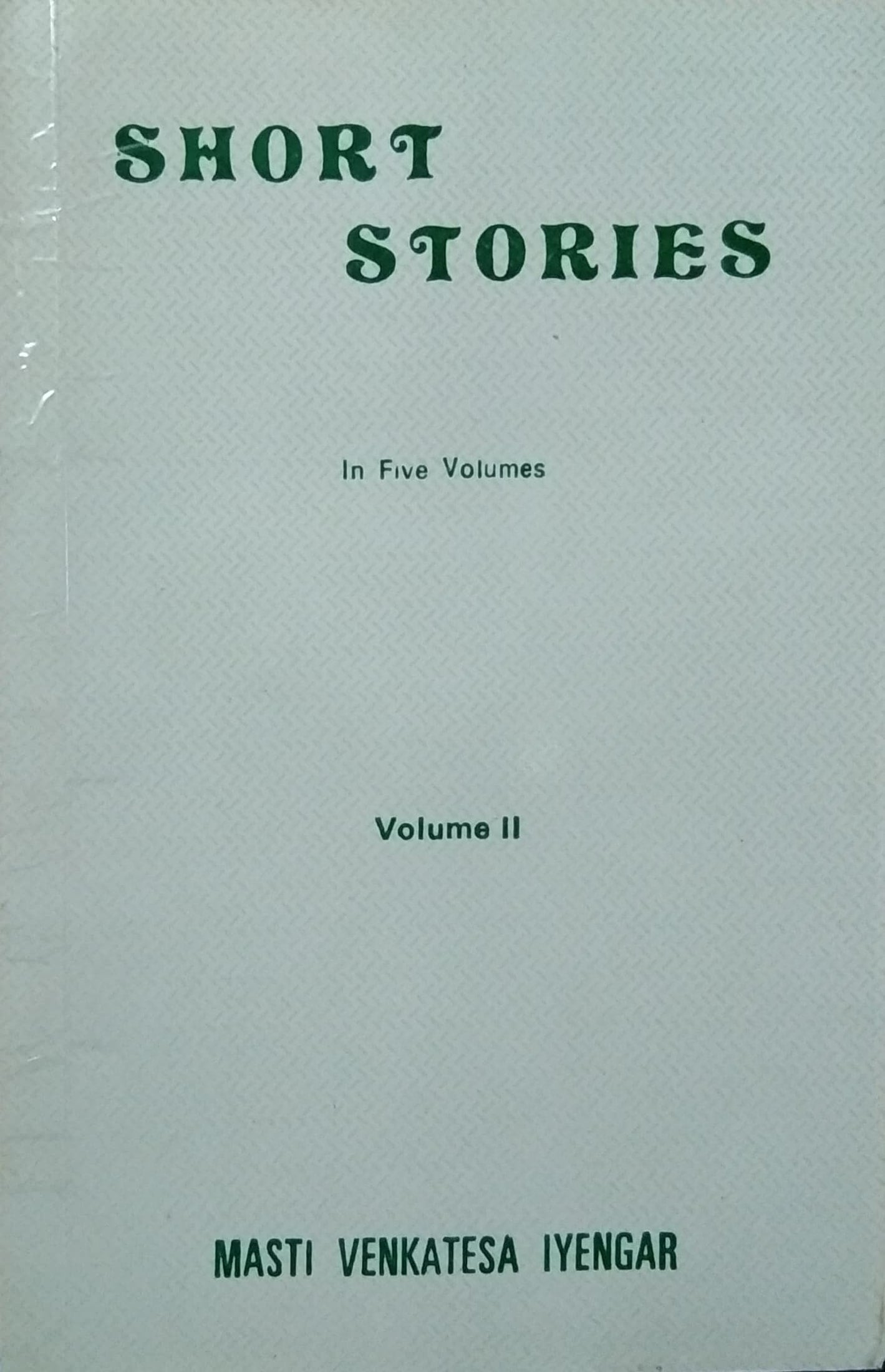 SHORT STORIES - Volume 2