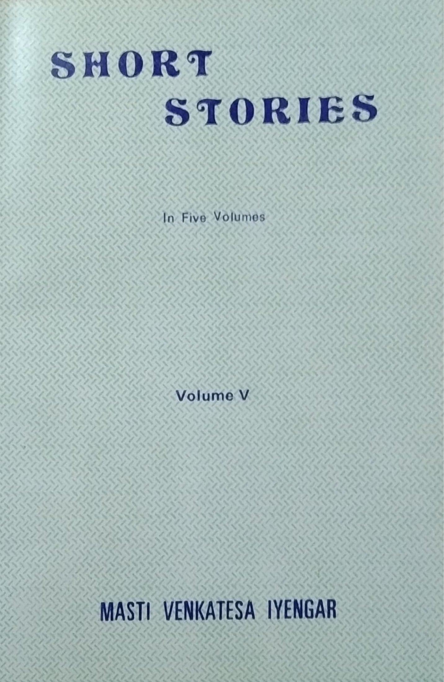 SHORT STORIES - Volume 5