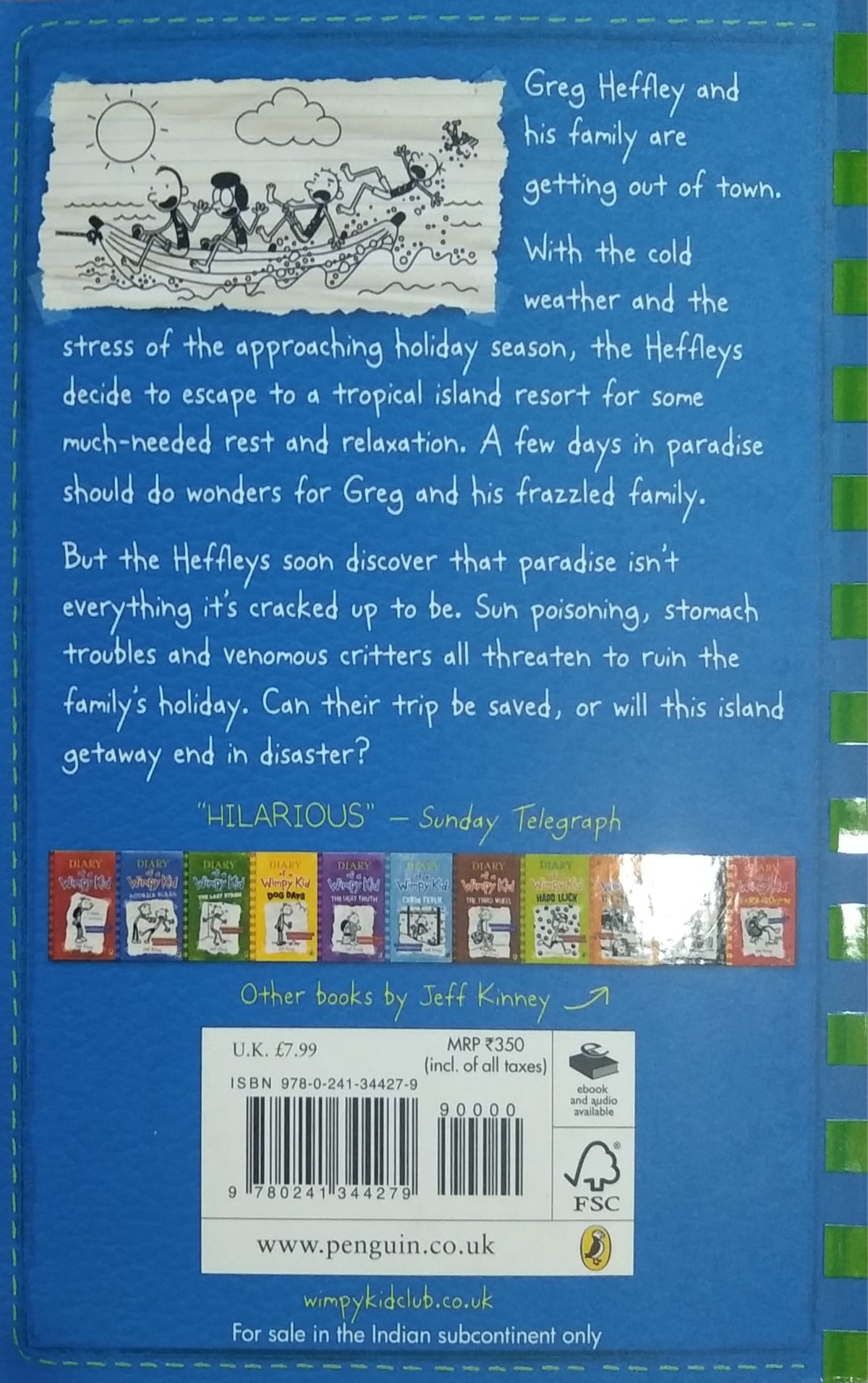 DIARY OF A WIMPY KID - THE GETAWAY