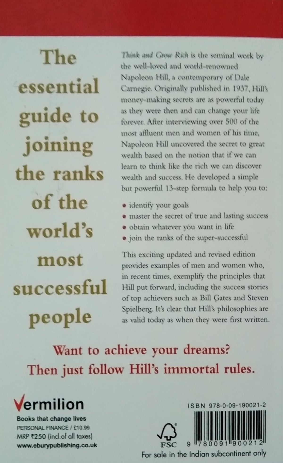 Think and Grow Rich
