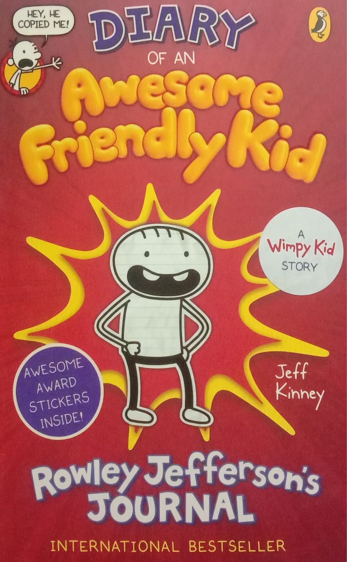 DIARY OF AN AWESOME FRIENDLY KID